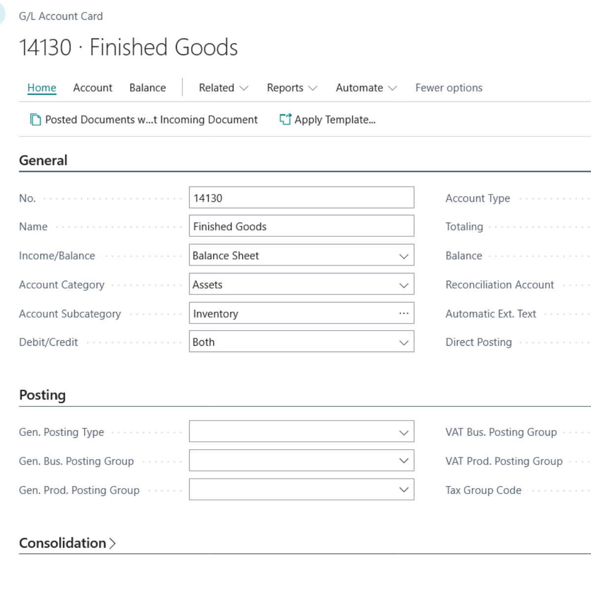GL Account Card CoA Blog image