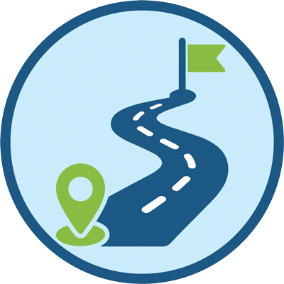 Create a Practical Roadmap Icon