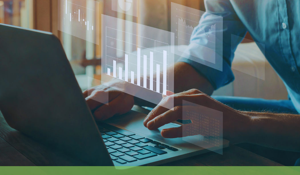 man transitioning to Power BI on his laptop