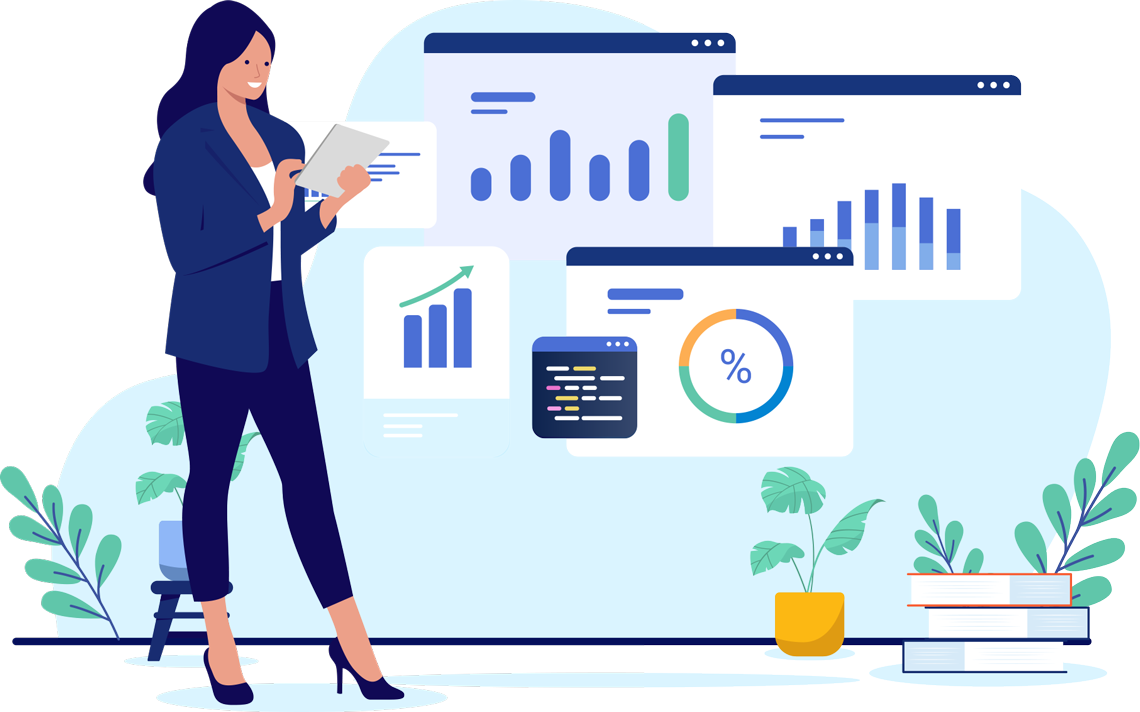 Power BI Concept Graphic